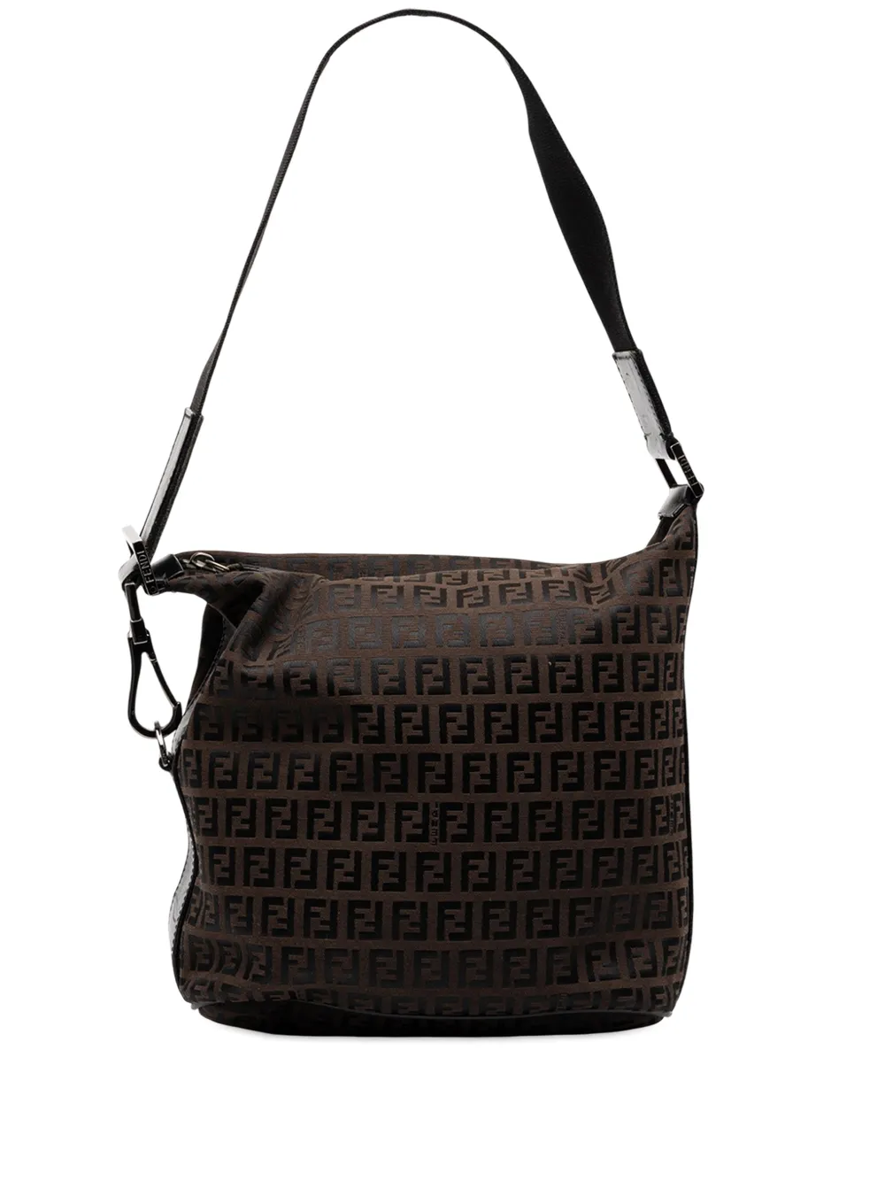 Fendi Pre-Owned 20th Century Zucchino Schultertasche aus Canvas - Braun