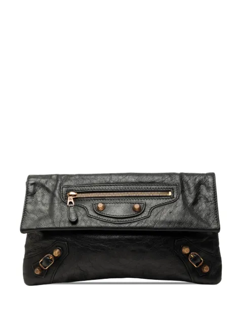 Balenciaga Pre-Owned bolsa de mano estilo sobre Motocross Giant 12 de piel de cordero 2012