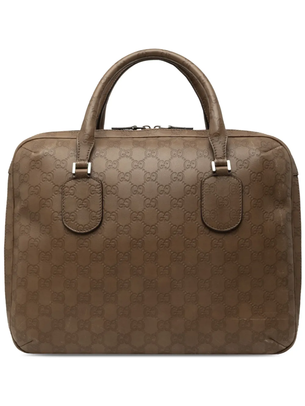 Gucci Pre-Owned 2000-2015 sacoche porte-documents Guccissima - Marron Gucci Pre-Owned 2000-2015 sacoche porte-documents Guccissima - Marron