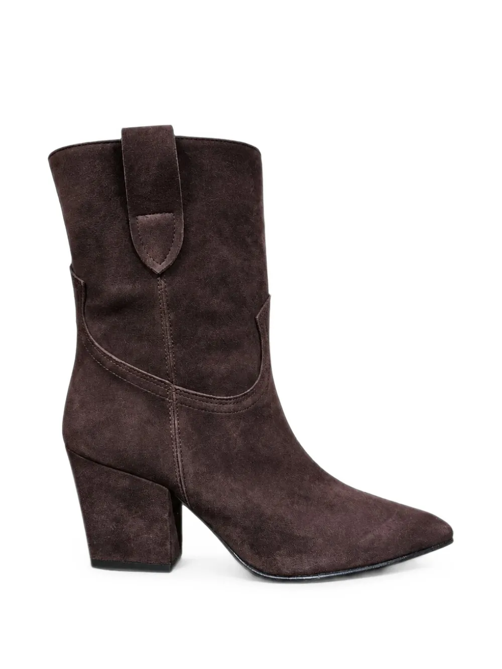 Poche Paris Čizme suede cowboy boots