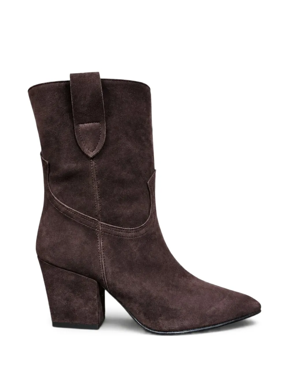 Poche Paris Čizme suede cowboy boots