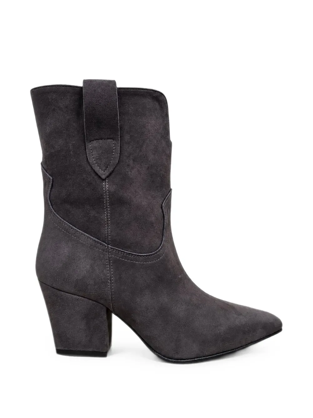 Poche Paris Čizme pointed-toe suede cowboy boots