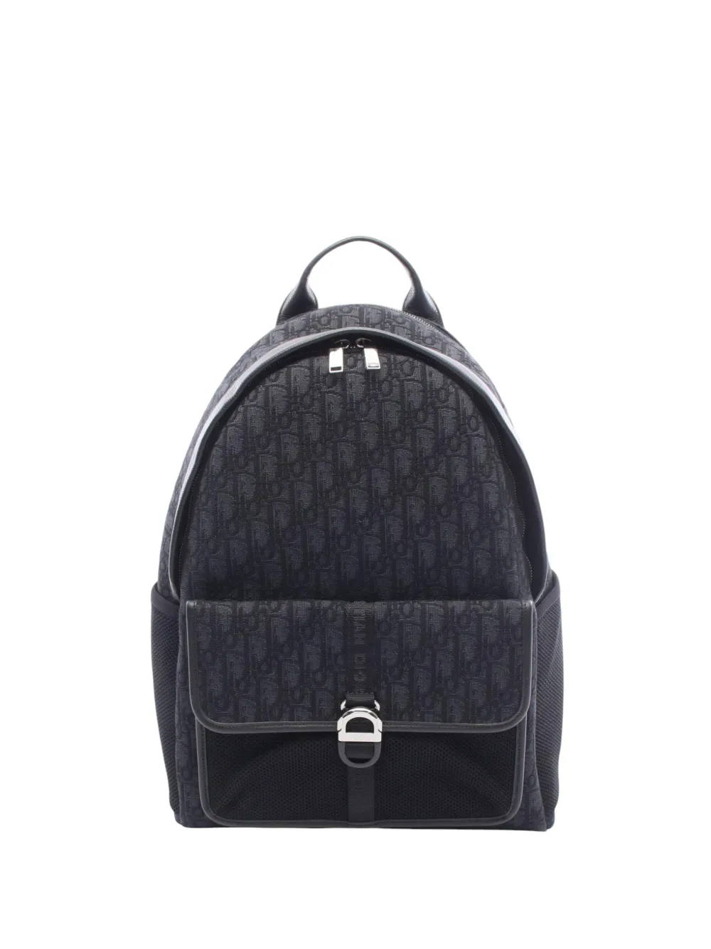 Christian Dior Pre-Owned 2000-2026 Oblique Canvas 8 backpack - Grey