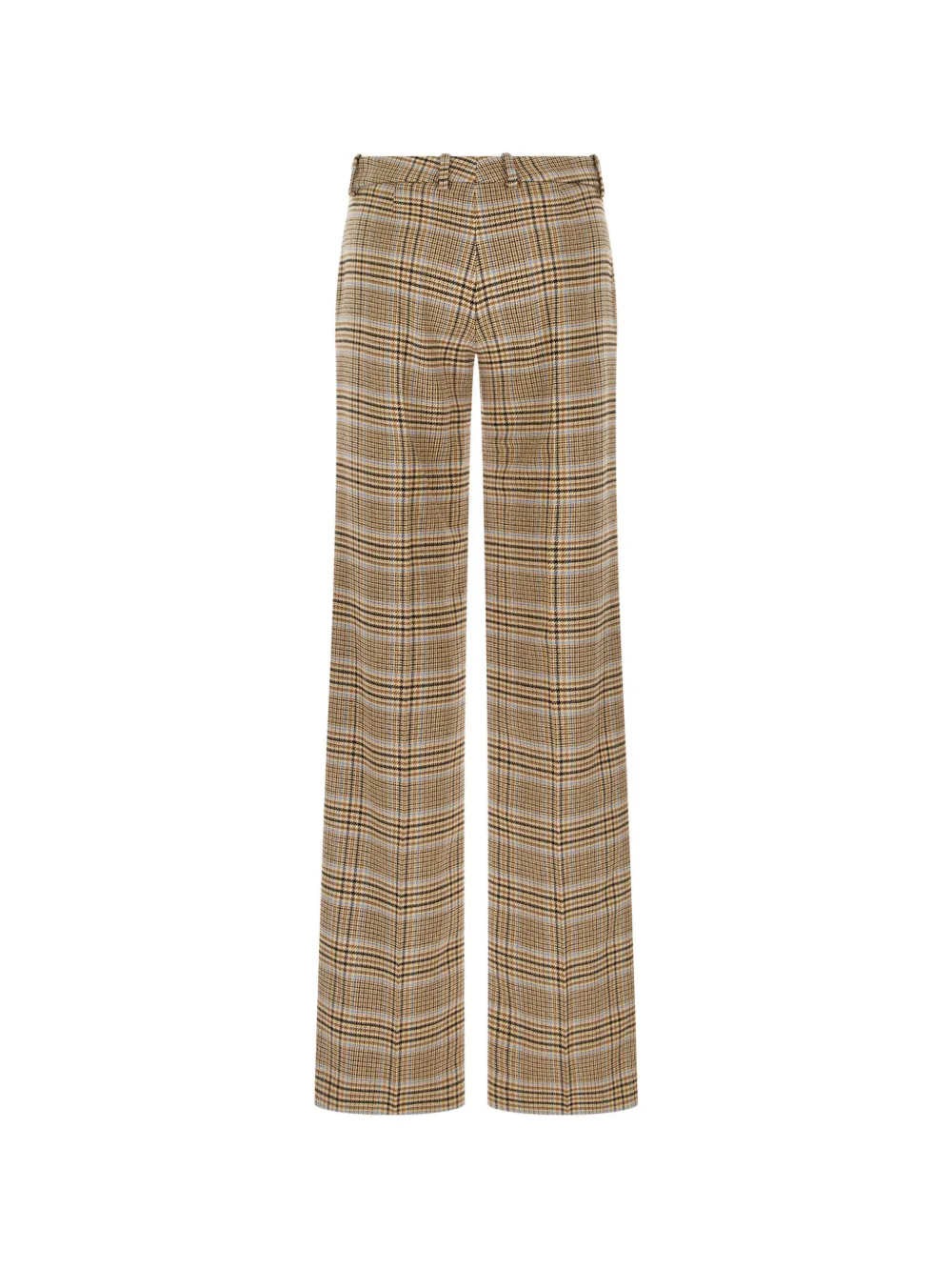 Ermanno Scervino Geruite broek Beige