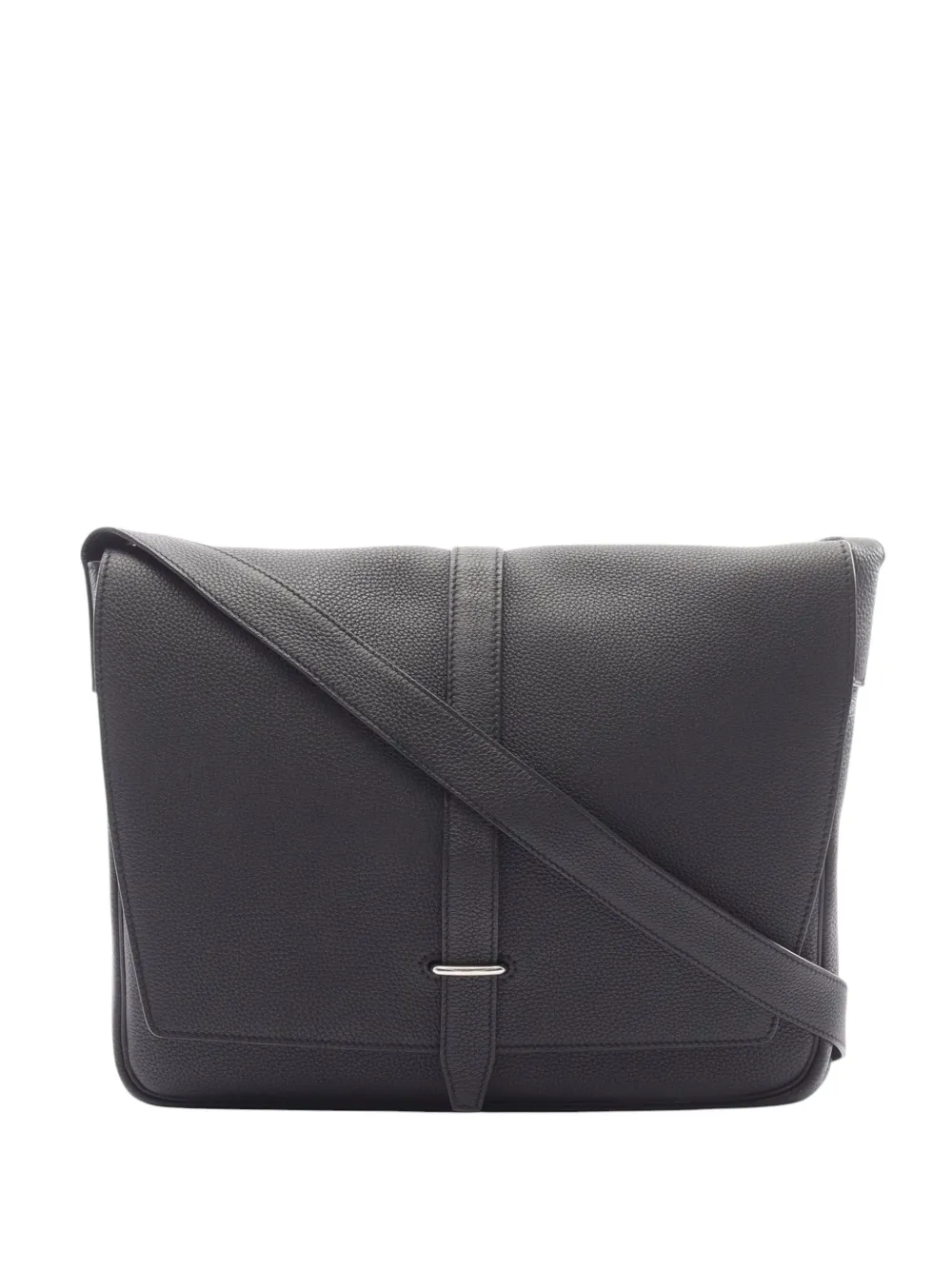 Hermès Pre-Owned 2018 Togo Steve Wright Umhängetasche - Schwarz