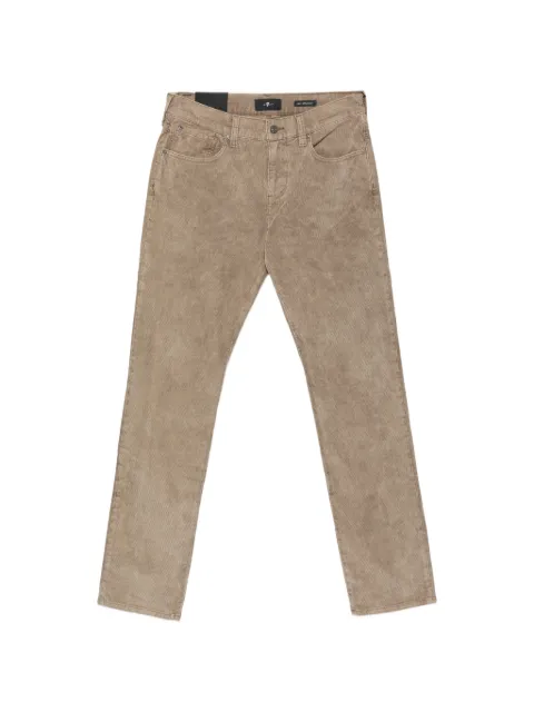 7 For All Mankind straight-leg corduroy trousers