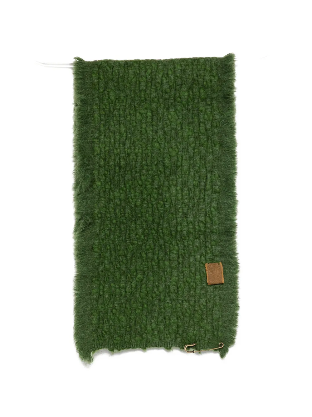NORLHA hand-spun Dawn neck warmer - Grün