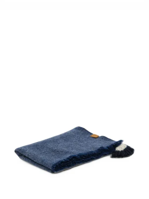NORLHA Moon Baby frayed blanket