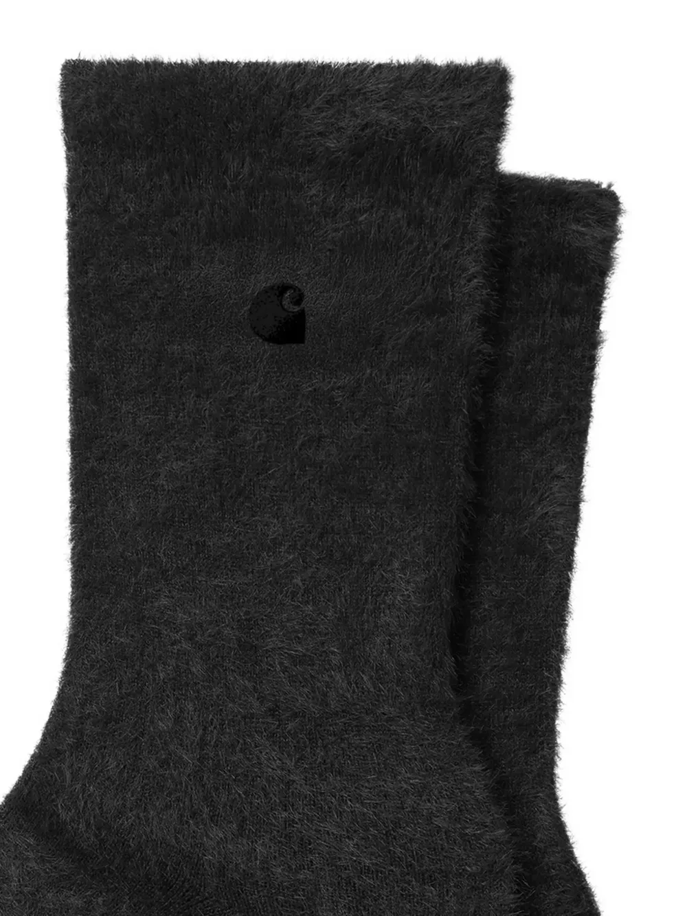 Carhartt WIP Maine sokken van pluizig breisel Zwart