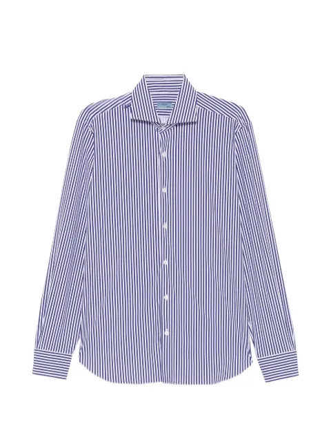 Barba striped long-sleeve shirt