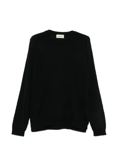atomo factory crew-neck long-sleeve sweater