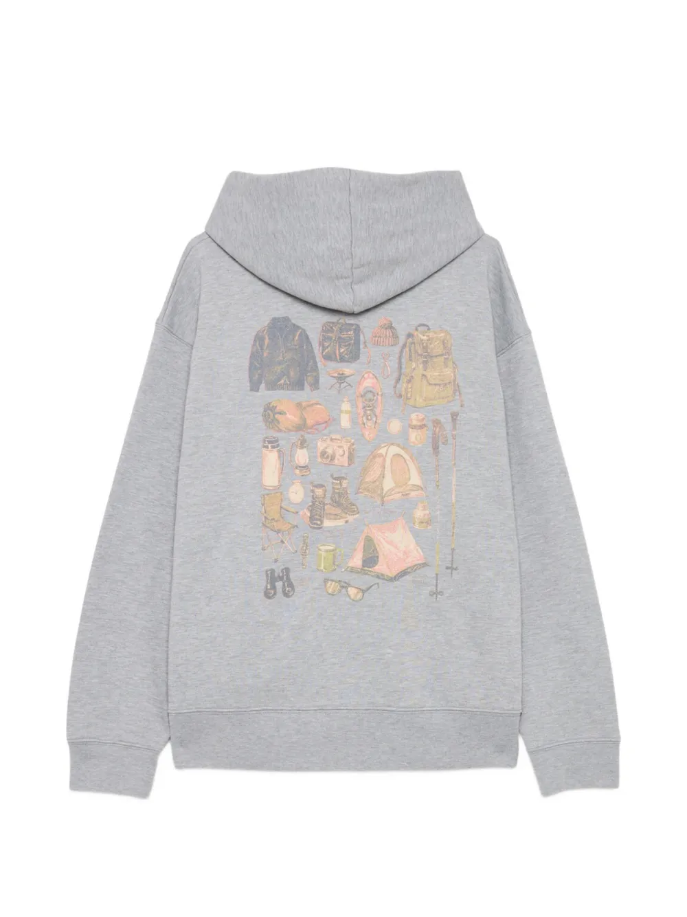 Engineered Garments x Roy Roger's katoenen hoodie met grafische print Grijs