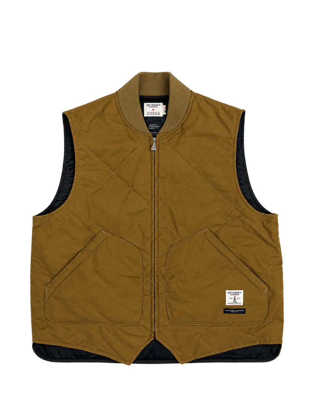 Roy Rogers x Engineered Garments quilted gilet - Marron Roy Rogers x Engineered Garments quilted gilet - Marron