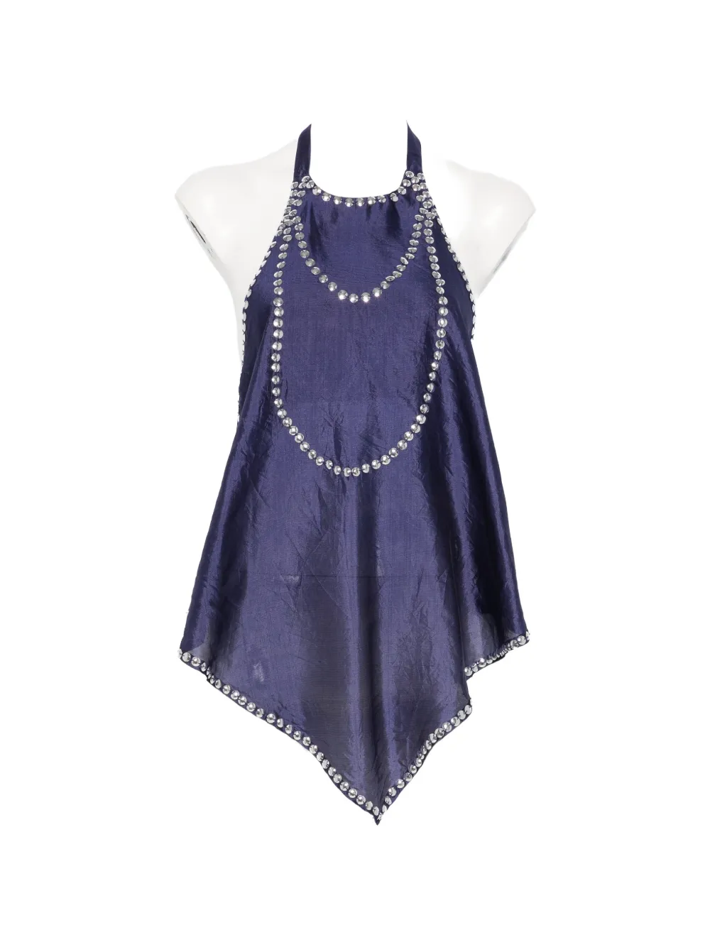 Gimaguas embellished halterneck top - Blu