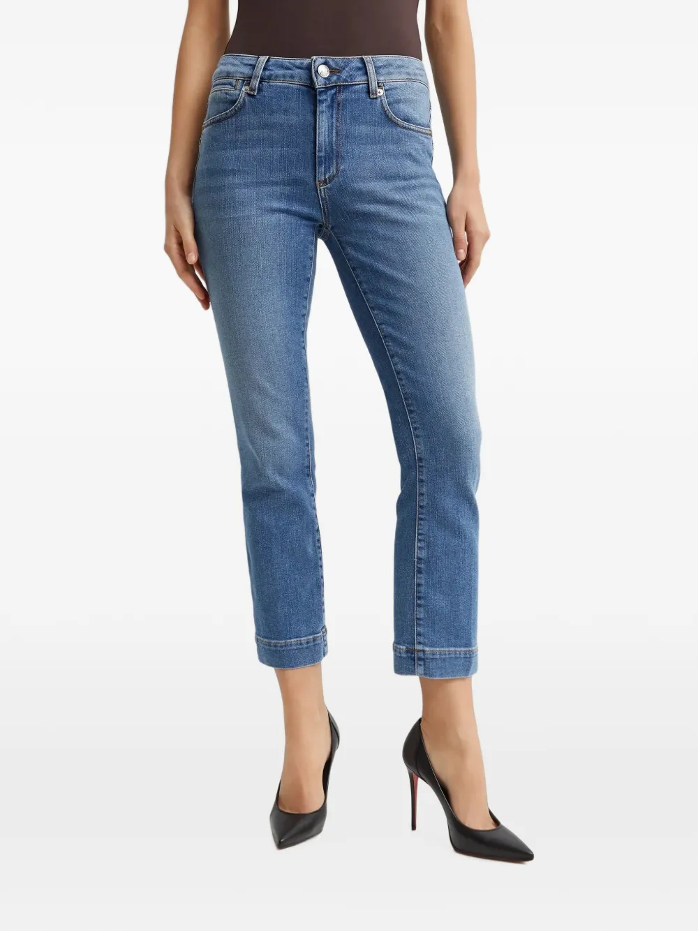 Sportmax low-rise cropped jeans
