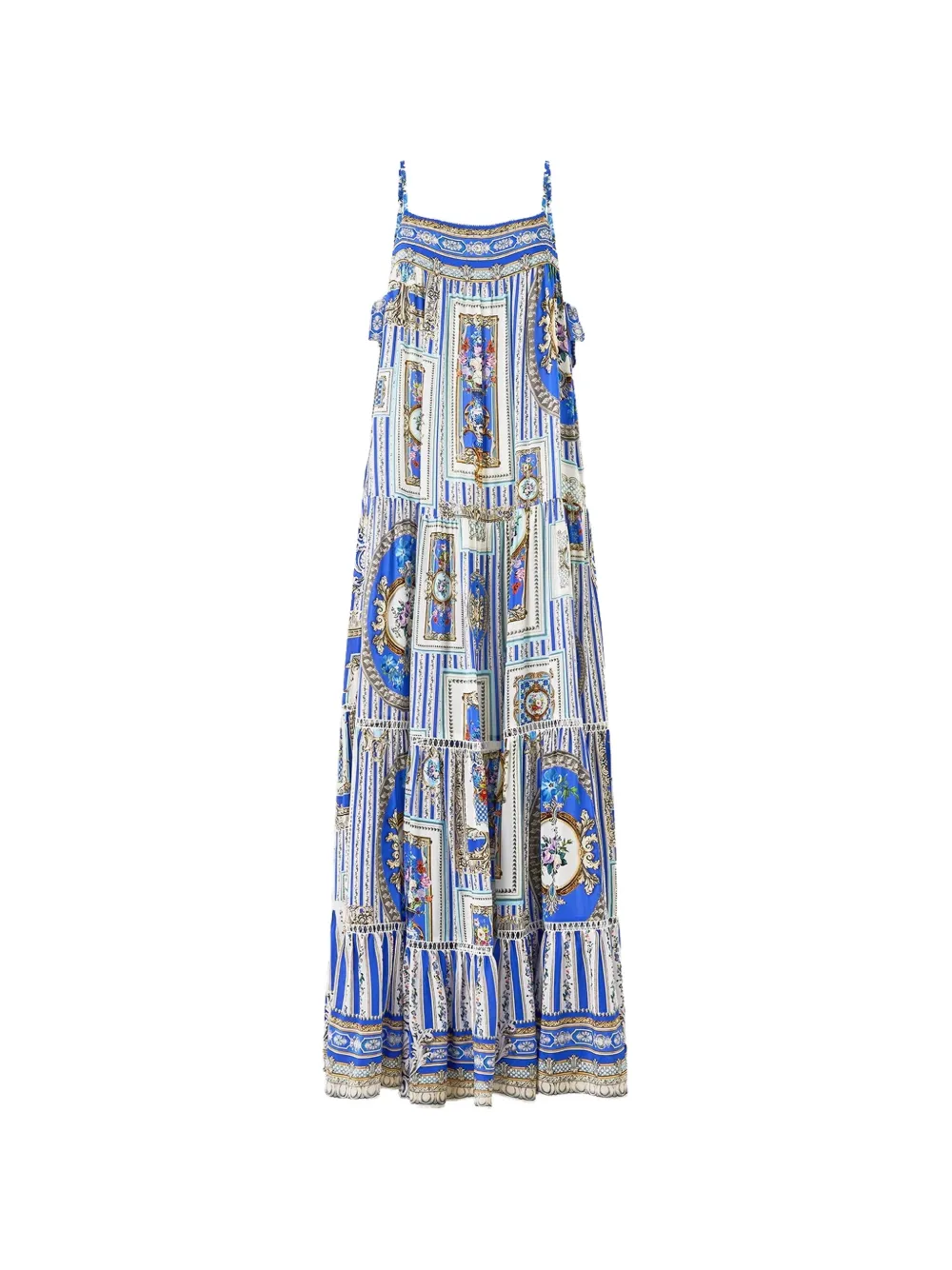 Camilla tiered maxi dress