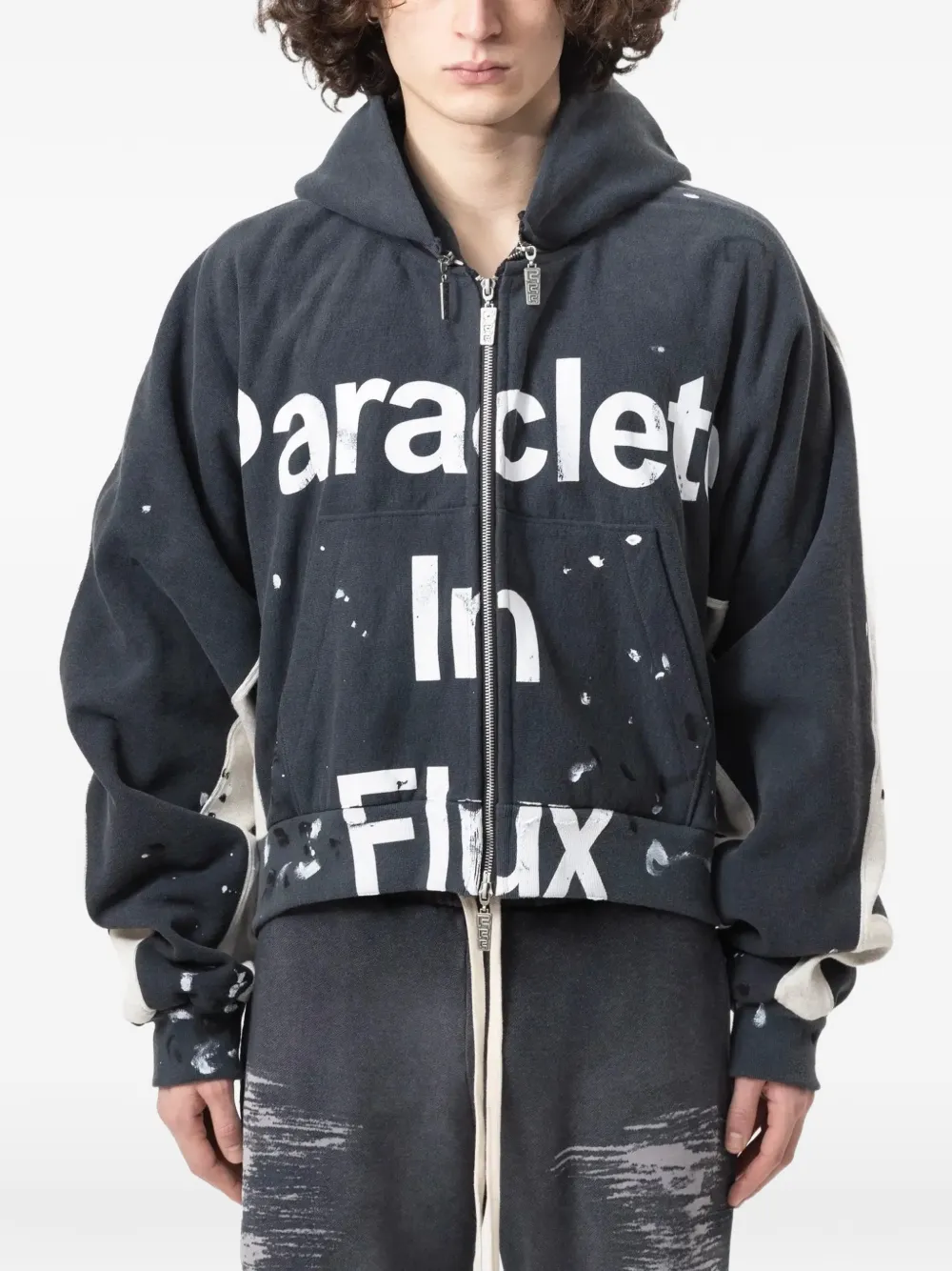RRR123 Paraclete in Flux zip-up hoodie