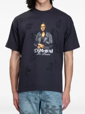 SAINT MXXXXXX logo-print Cotton T-shirt | Grey | FARFETCH JO