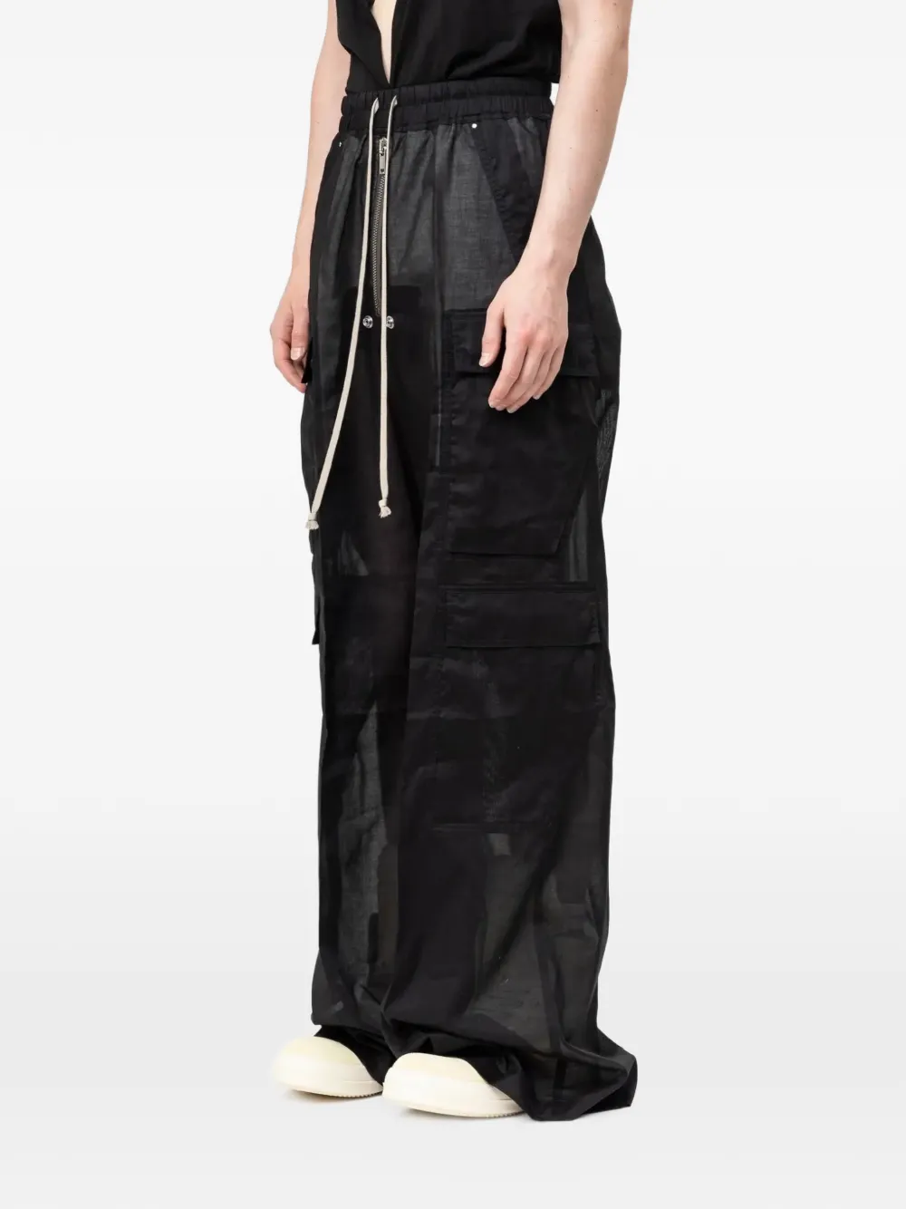 Rick Owens Cargo broek Zwart