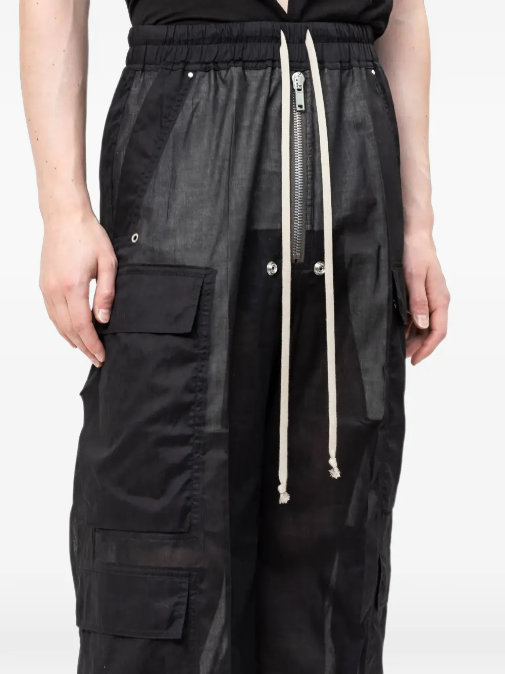 Rick Owens Cargo broek Zwart