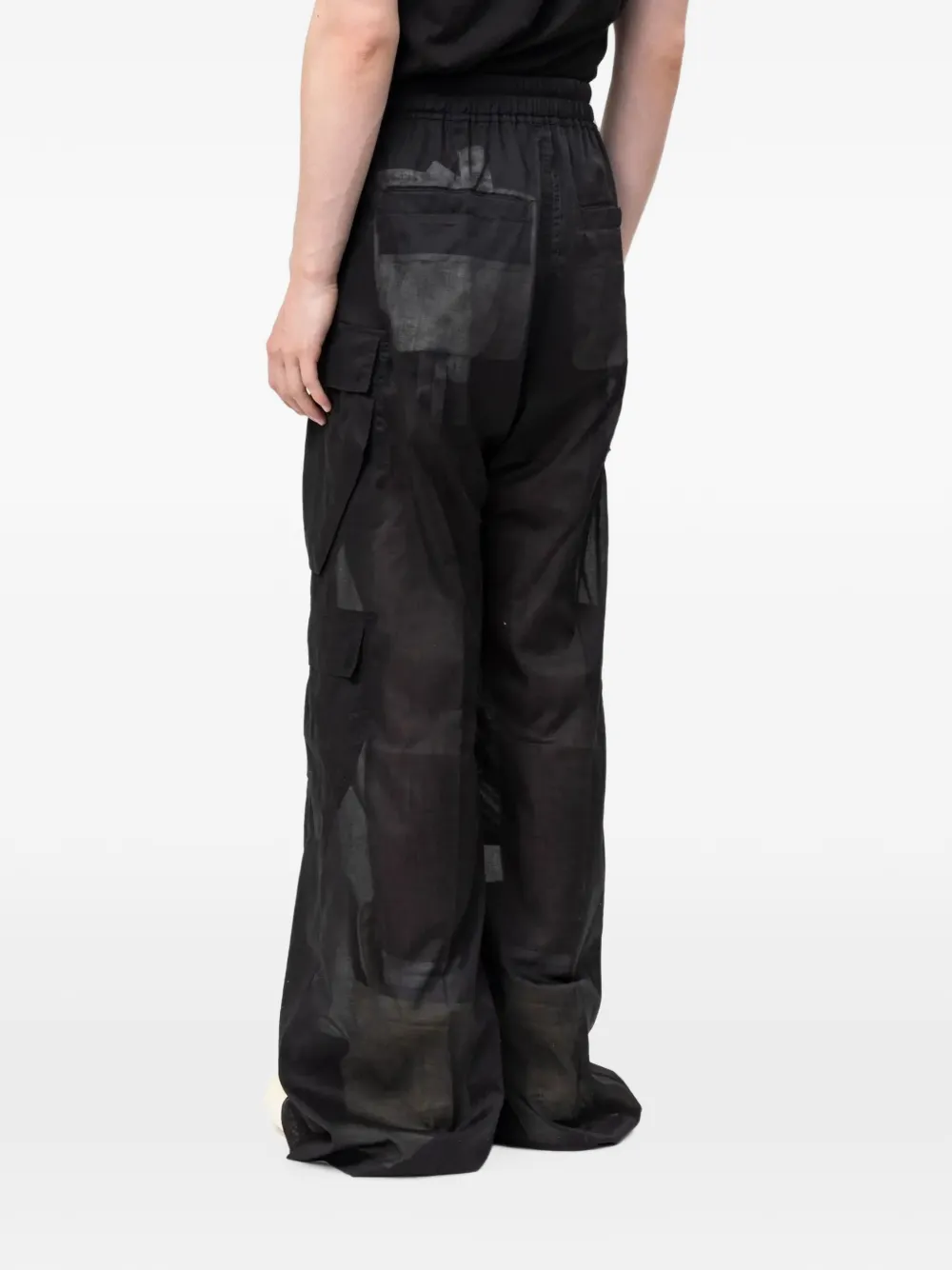 Rick Owens Cargo broek Zwart