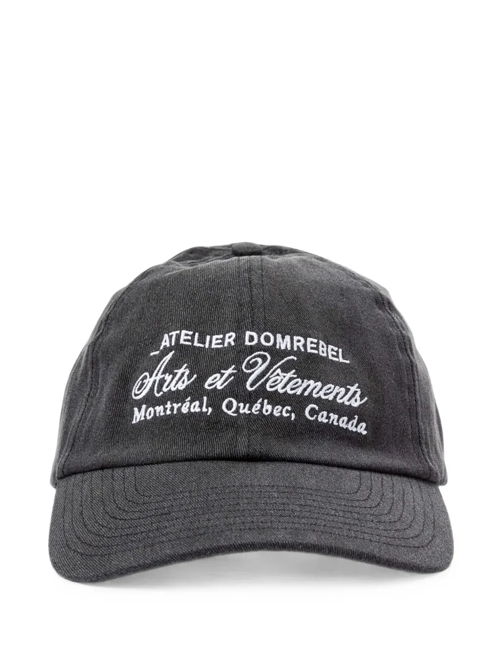 DOMREBEL Arts Vetements embroidered cap