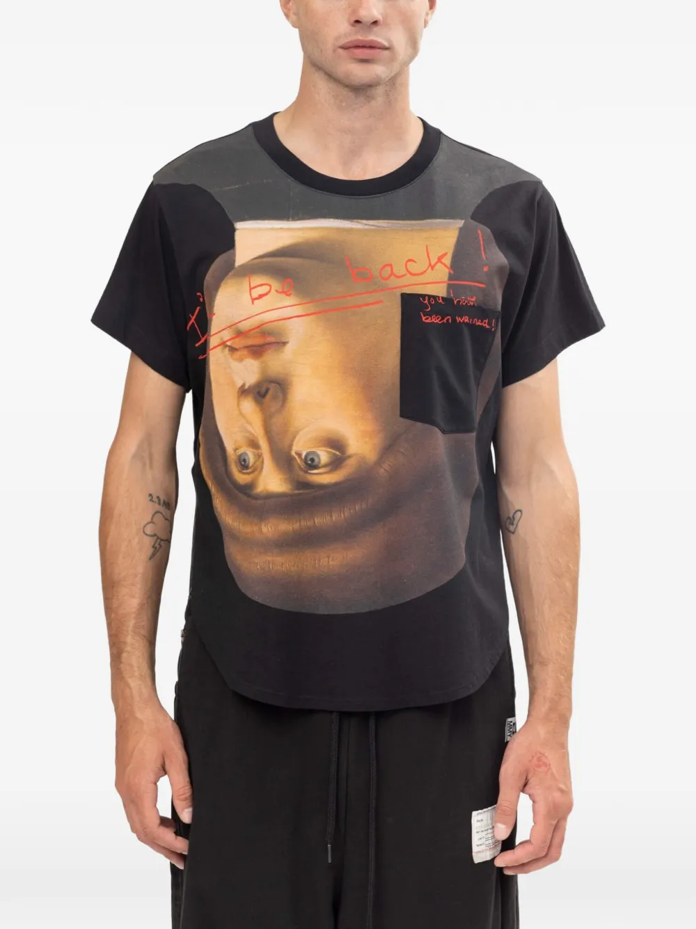 Vivienne Westwood Upside Down Head Circle T-shirt