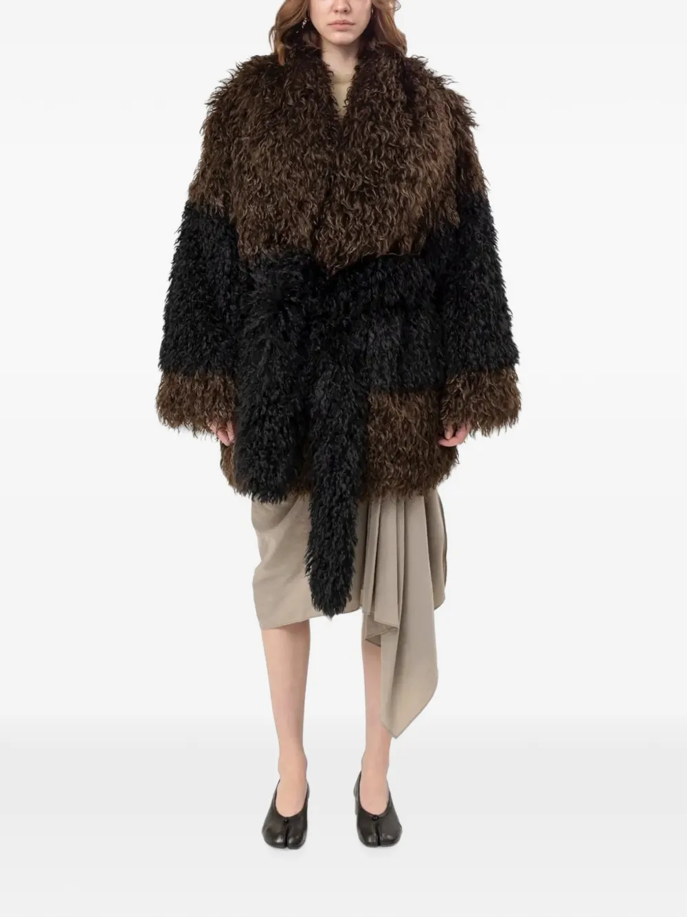 ENTIRE STUDIOS Juno faux-fur coat
