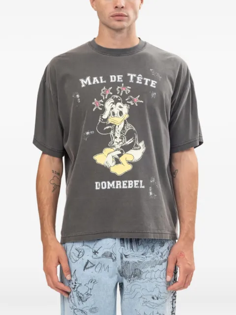 DOMREBEL graphic-print cotton T-shirt