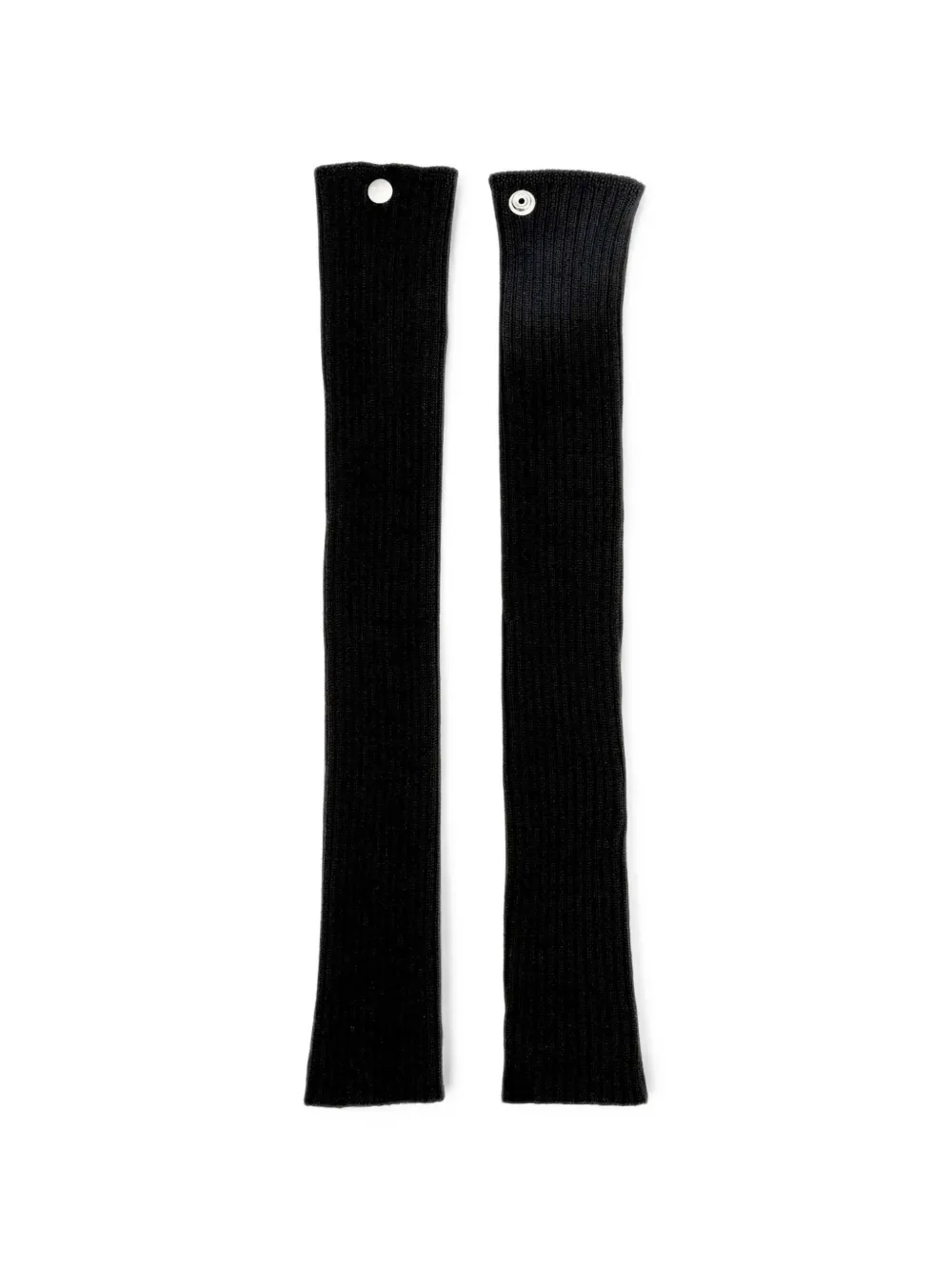 Rick Owens rib-knit arm warmers