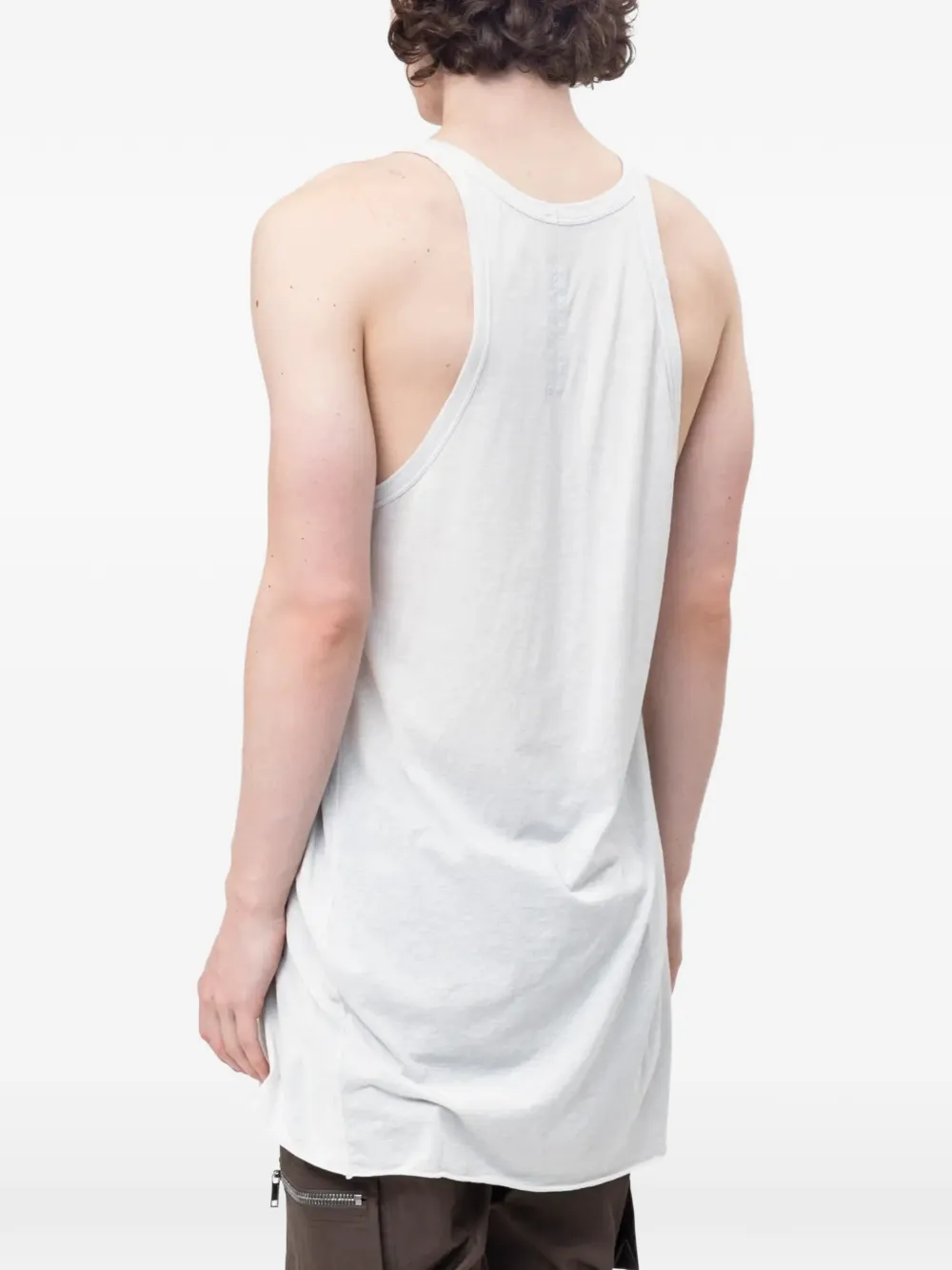 Rick Owens Open Pony tanktop Wit
