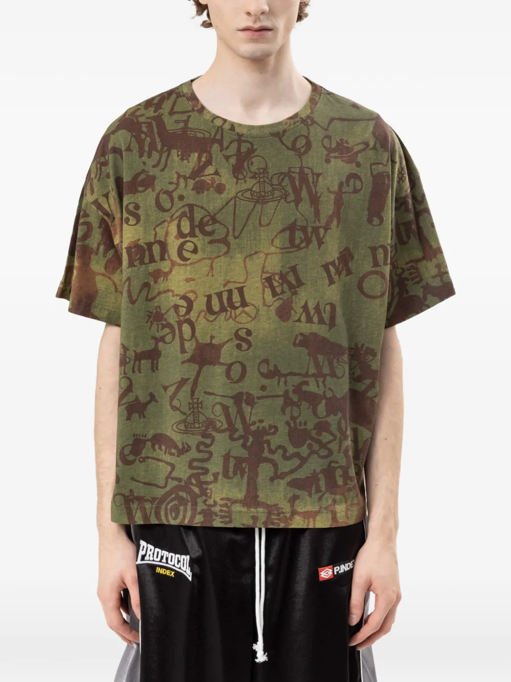 Vivienne Westwood oversized graphic-print T-shirt