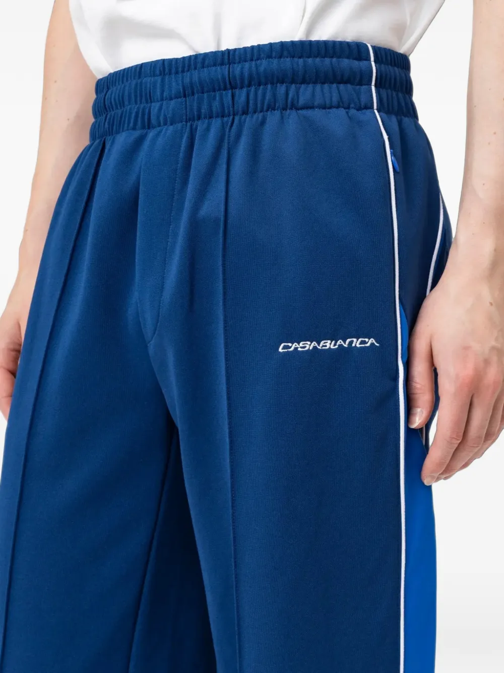 Casablanca Cyber Tricot trainingsbroek Blauw