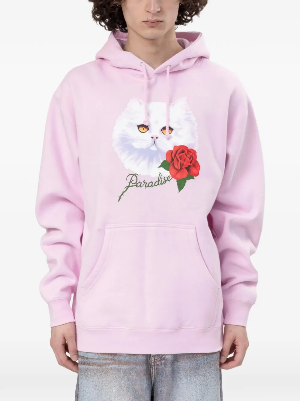 PARADISE NYC Purradise graphic-print hoodie