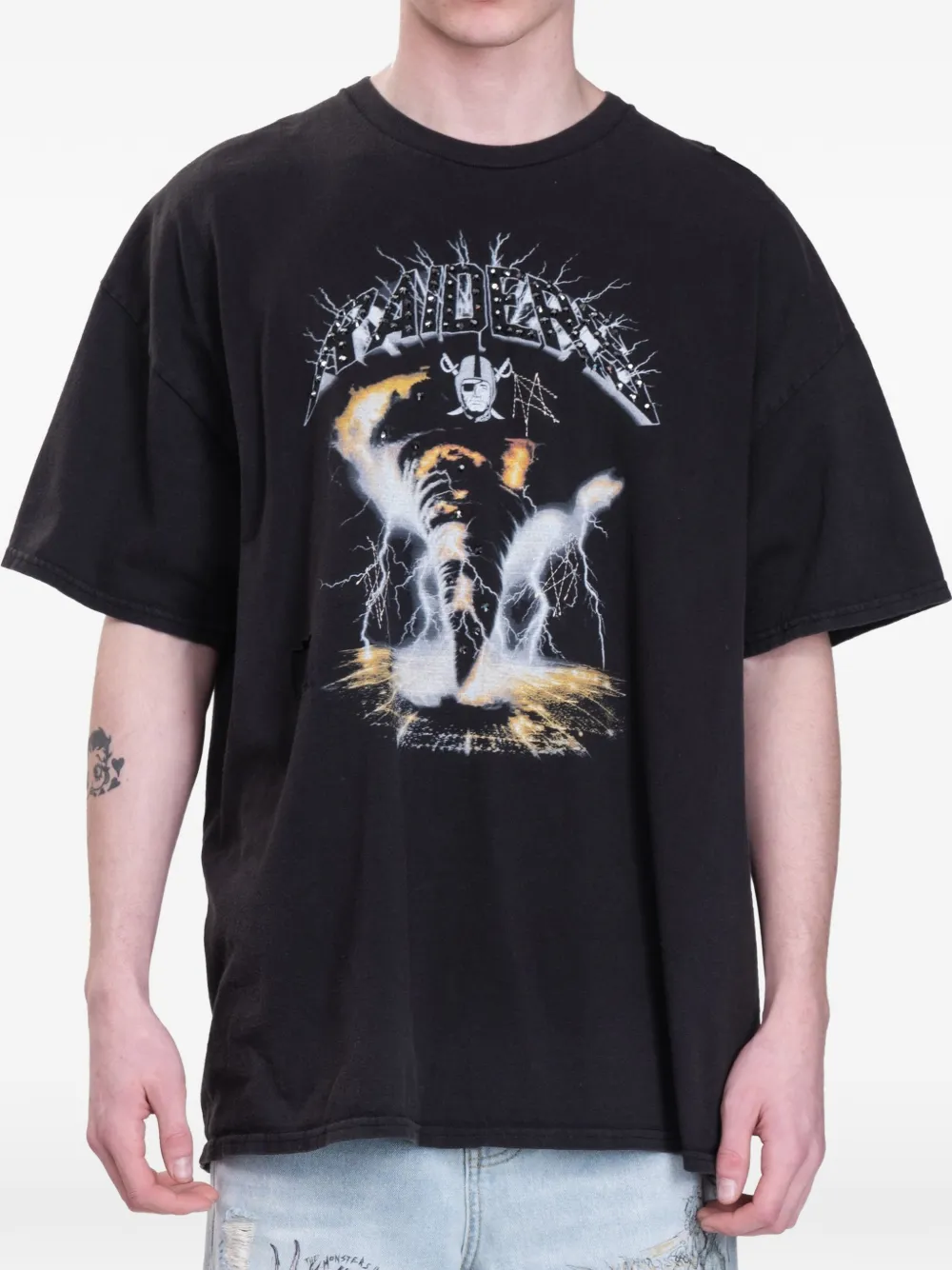 DOMREBEL Raiders graphic-print T-shirt