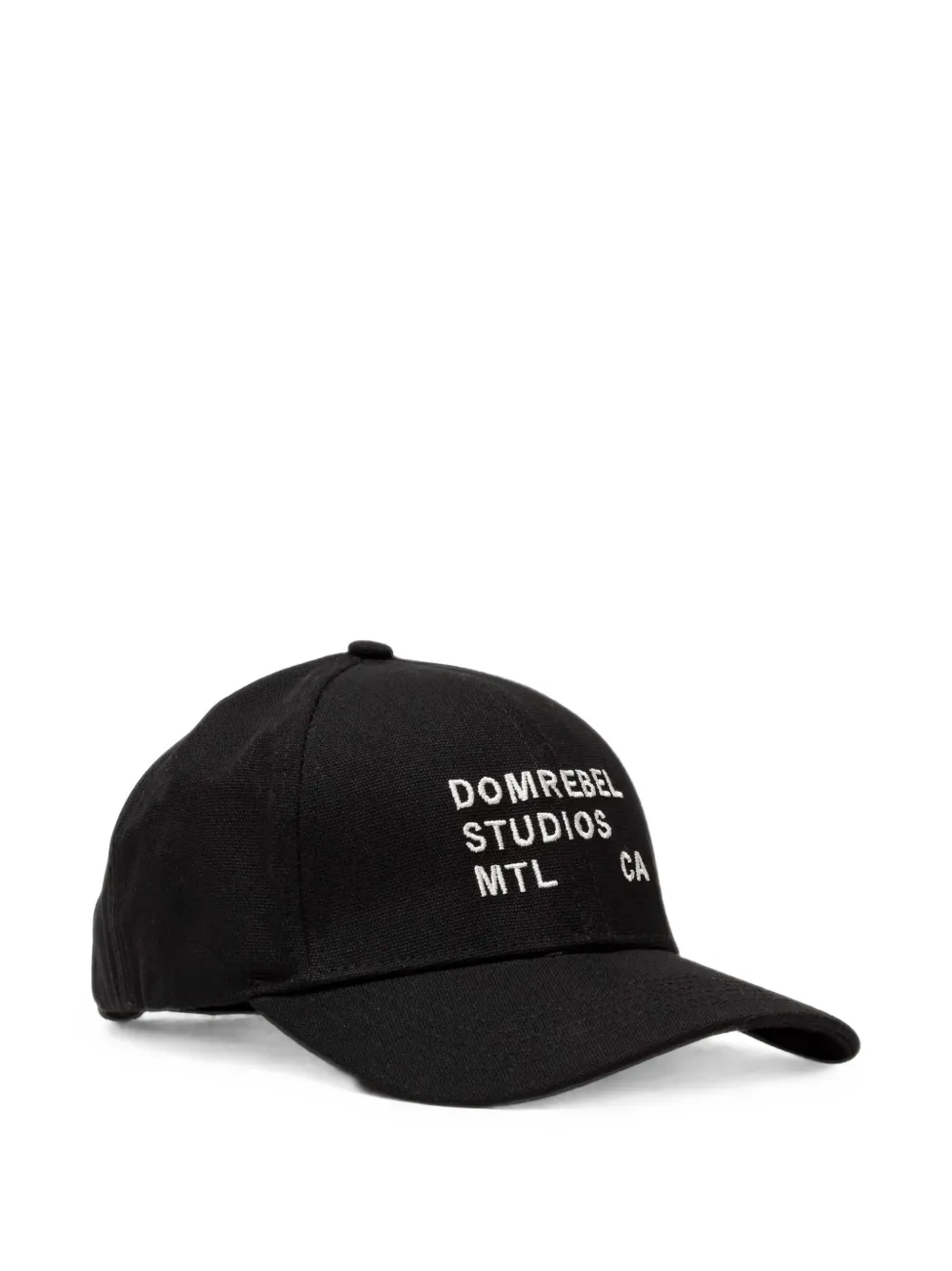 DOMREBEL Staff honkbalpet Zwart