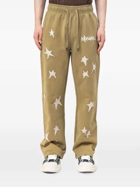KidSuper star-motif track pants