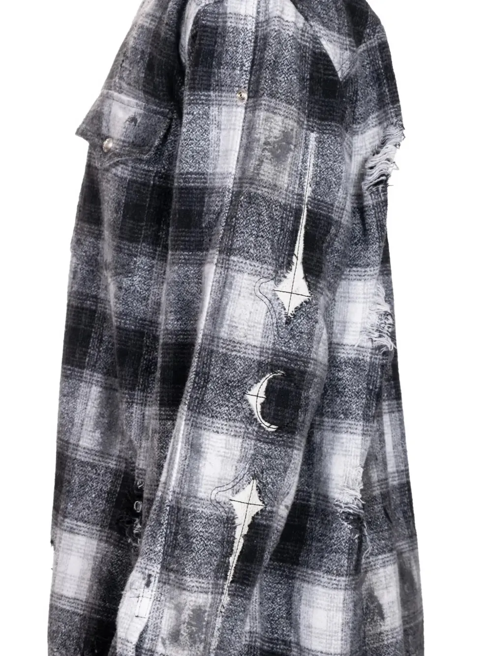 THUG CLUB Angels Damaged shirt Zwart