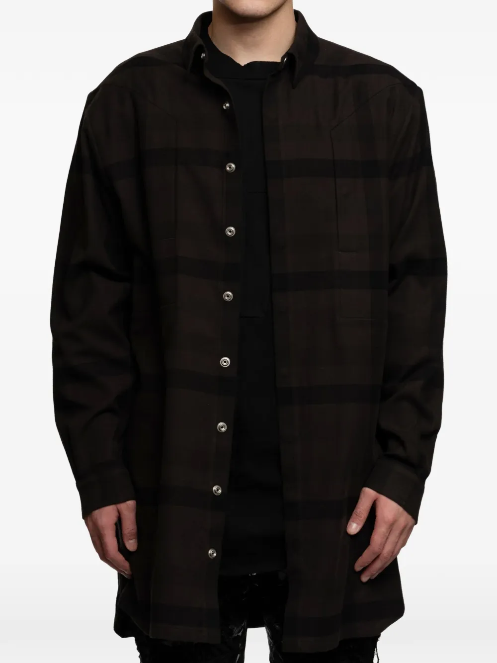 Rick Owens Jumbo Fogpocket shirt