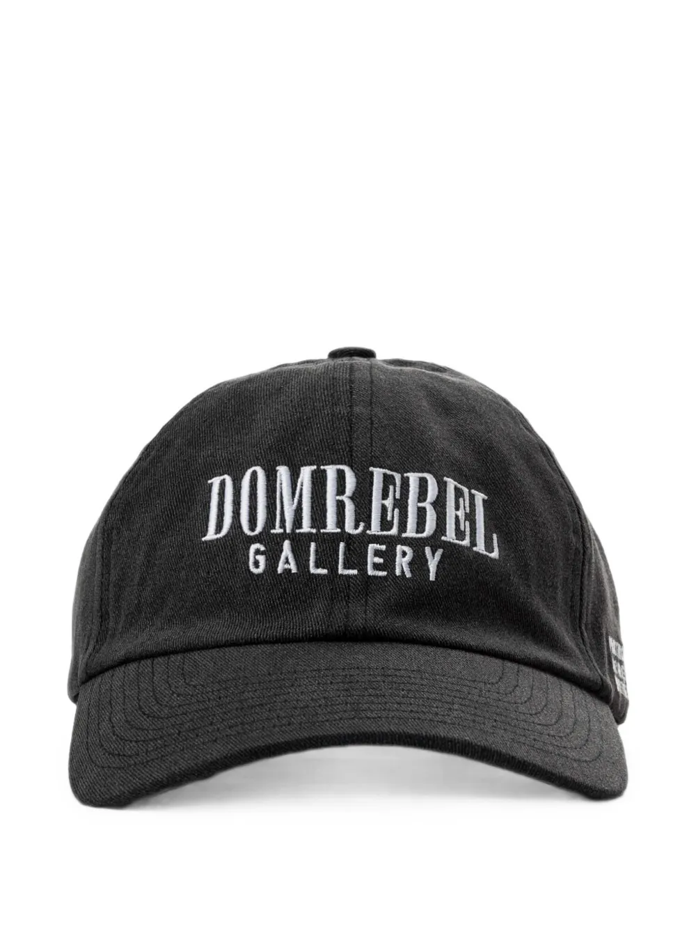 DOMREBEL Gallery embroidered washed cotton cap