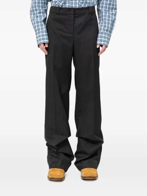 AVAVAV Petra Sharpei pinstripe trousers