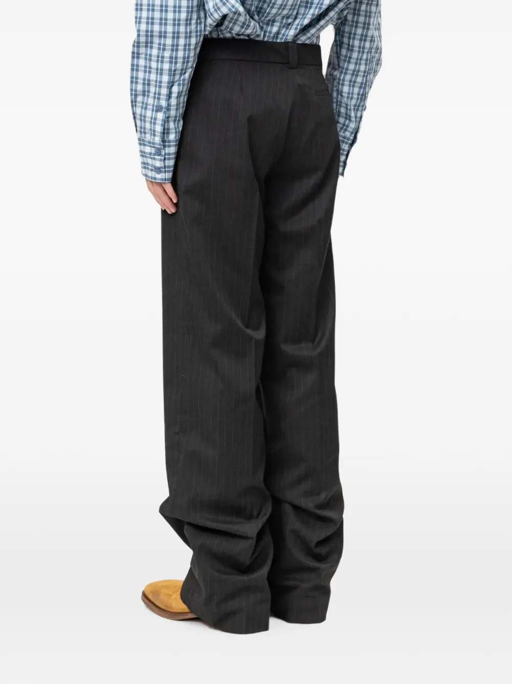 AVAVAV Petra Sharpei pinstripe trousers Grijs