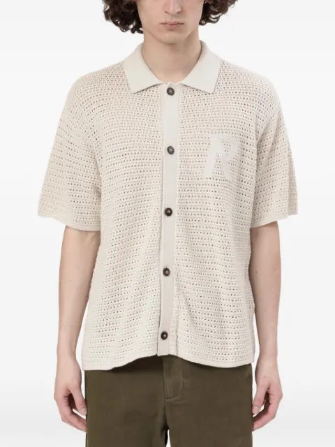 Represent camisa de tejido flojo Pico
