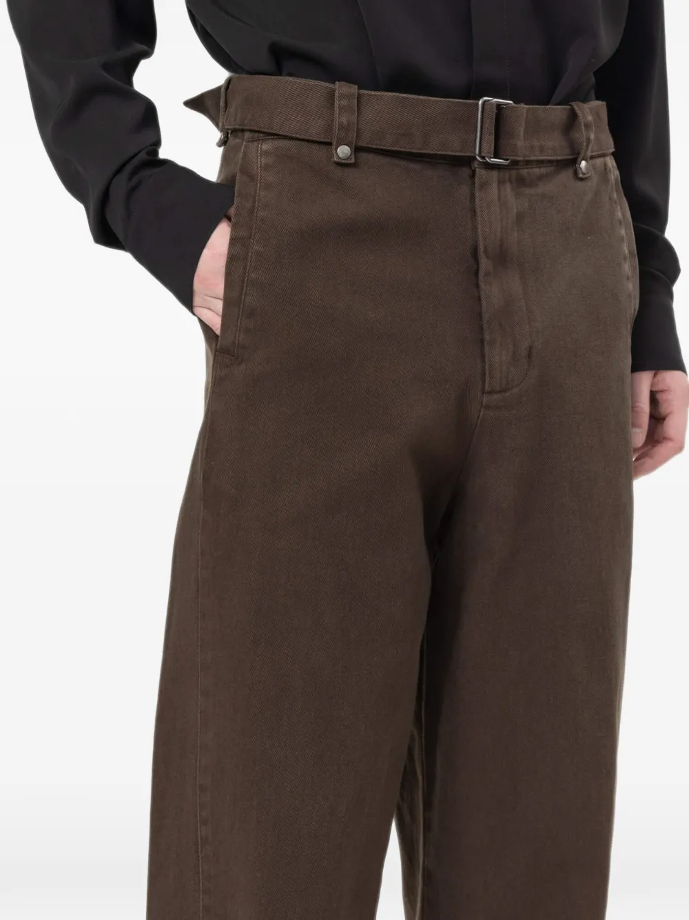 ENTIRE STUDIOS Gully straight-leg jeans Bruin