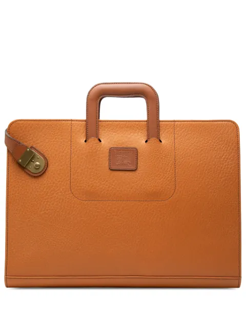 Burberry Pre-Owned 20th Century Leather business bag