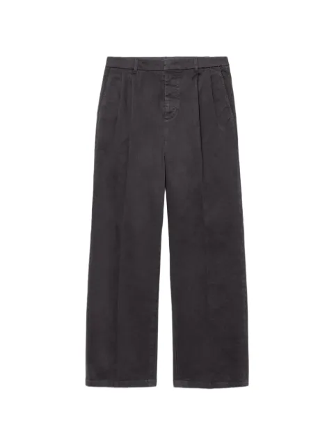 AllSaints Aston pleated straight-fit trousers
