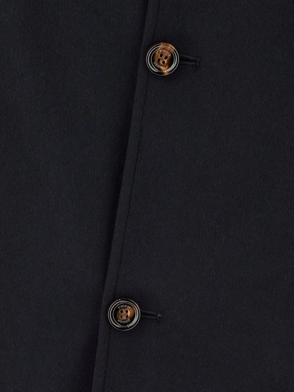 Kired Jas met enkele rij knopen Blauw