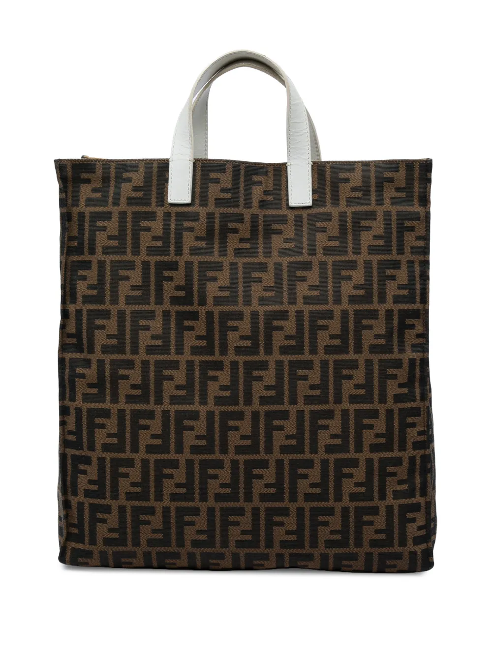 Fendi Pre-Owned 2000-2010 Tote Bag aus Zucca-Canvas - Braun