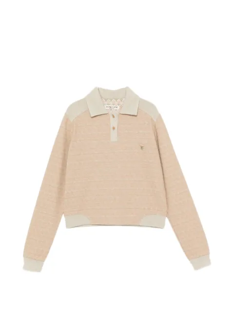 YOUNG N SANG beaded polo