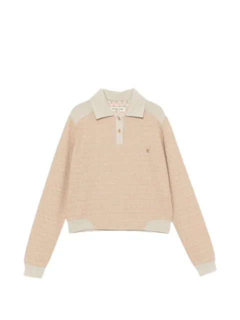 YOUNG N SANG beaded polo